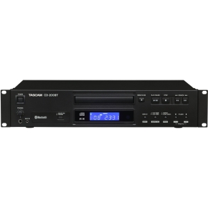 Tascam CD-200BT Rackmount CD Player and Bluetooth Receiver