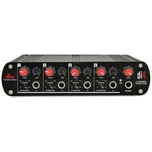 DBX DI4 Active 4-Channel Direct Box with Line Mixer