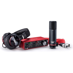 Focusrite Scarlett 2i2 Studio 3rd Gen USB Audio Interface Bundle