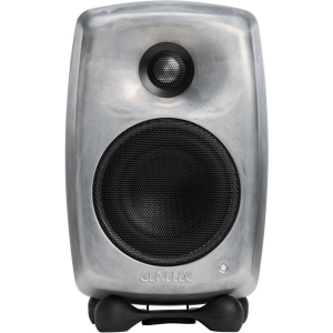 Genelec 8020D Studio Monitor Speaker, Bi-Amplified, RAW Aluminum Finish