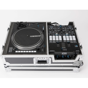 Magma Scratch Suitcase - Black/Silver (40985)