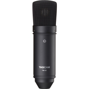 Tascam TM-80 Large-Diaphragm Cardioid Condenser Microphone - Black