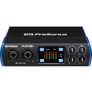 PreSonus Studio 26C USB-C Audio Interface