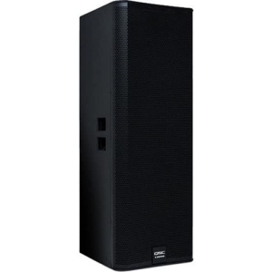 QSC E215 Dual 15" 2-Way Live Sound-Reinforcement Loudspeaker - Black