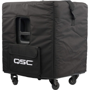 QSC KS118-CVR Subwoofer Padded Cover with Weather Resistant Nylon/Cordura Material.