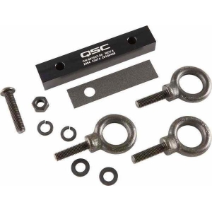 QSC KW Series Eyebolt Kit with M10 Forged-Shoulder and Solid Aluminum Pull-Back Bar