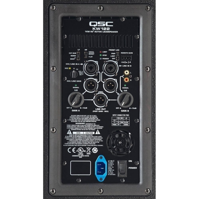 qsc-kw122-12-twoway-1000w-75-axisymmetric-active-loudspeaker-for204