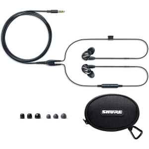 Shure SE215 In-Ear Headphones with RMCE-UNI, Black