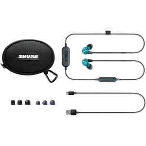 Shure SE215 Special Edition Wireless Bluetooth In-Ear Monitors - Blue