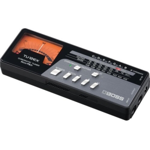 BOSS TU-12EX - Chromatic Tuner with ACCU-PITCH - For Guitar & Bass