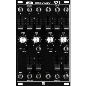 Roland System-500 - Series - 521 - Dual VCF - Eurorack Module