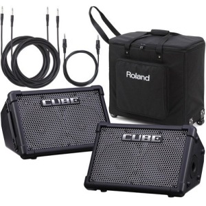 Roland CUBE-EXPA Battery-Powered Amplifier Package