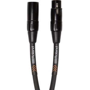Roland RMC-B15 15Ft / 4.5M Microphone Cable Black Series