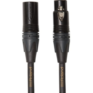 Roland RMC-G10 10Ft / 3M Microphone Cable Gold Series