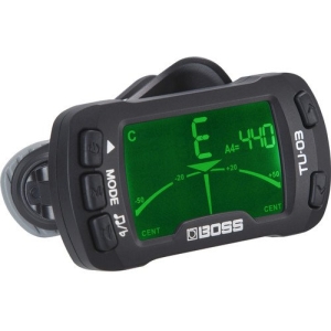 BOSS - TU-03 - Clip-On Tuner & Metronome