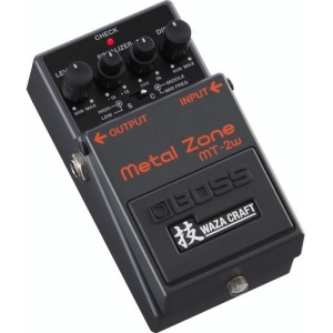 BOSS MT-2W Metal Zone Waza Craft Distortion Pedal for Electric Guitars