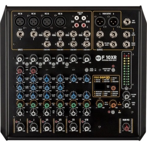 RCF F-10XR 10-Channel Mixer with Multi-FX and Stereo USB Interface