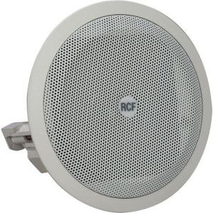 RCF PL 40 Full Range 3.5" Flush Mount Ceiling Speaker (8W, 8 Ohms, 100V/70V, IP44 Rated)
