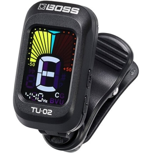 BOSS - TU-02 - Clip-On Backlit Tuner