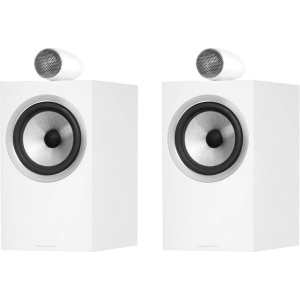 Bowers & Wilkins 705 S2 2-Way Premium HiFi Standmount Loudspeaker, Satin White - Pair