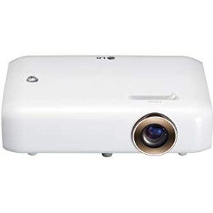 LG Cine Beam PH550 550 Lumens, 100,000:1 Contrast, 30,000 Hours Lamp Life, HD (1280 x 800) Wireless Screen Share LED Projector