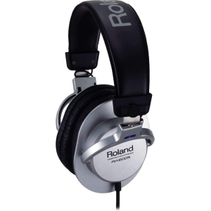 Roland RH-200S Circumaural Closed-Back Monitor Headphones (Silver)