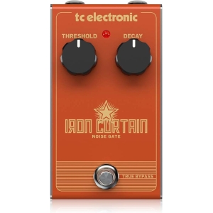 TC Helicon IRON CURTAIN NOISE GATE Ultra Fast and Efficient Noise Gate