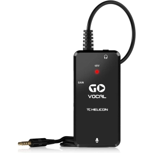 TC Helicon GOVOCAL Audio Interface High-Quality Microphone Preamp for Mobile Devices
