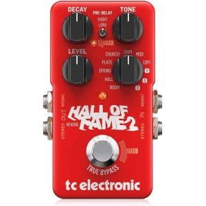 TC Helicon HALLOFFAMEREVERB Stompbox Reverb (10 Types)