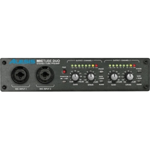 Alesis MICTUBEDUO Stereo Tube Microphone Preamplifier