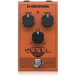 TC Helicon CHOKA TREMOLO Vintage-Flavored All-Analog Tremolo Pedal with 3-Knob