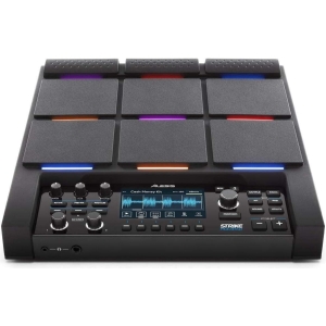 Alesis STRIKEMULTIPAD 9-Trigger Percussion Pad with RGB Backlighting, Sampler, Looper,