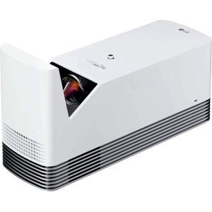 LG Cine Beam HF85LG Ultra Short Throw Full HD1080P, 1500 Ansi Lumens, True-Laser Technology, 150000:1 Contrast Ration Wireless Screen Share UST Laser Projector