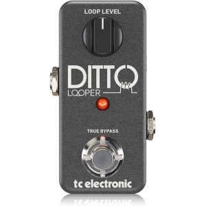 TC Helicon DITTOLOOPER Stompbox Looper undo/redo function 24Bit Audio