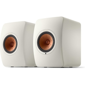 KEF LS50 Wireless II Active Bookshelf Speaker White - Pair