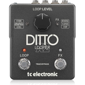 TC Helicon DITTOX2LOOPER Stompbox Looper Reverse and Half Speed