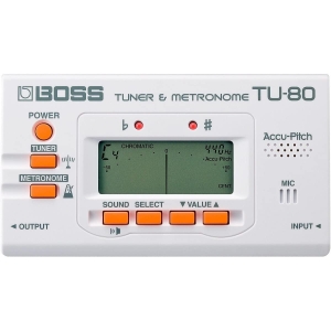 Boss - TU-80 - Tuner/Metronome