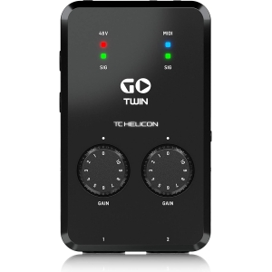 TC Helicon GOTWIN 2-Channel Audio/MIDI Interface for Mobile Devices