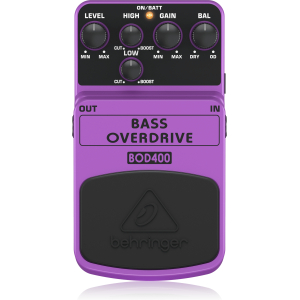 Behringer BOD400 Guitar Effects Pedal Tube-Sound Overdrive