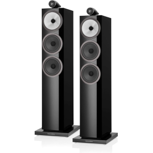 Bowers & Wilkins 703 S3 3-Way Floorstanding Loudspeaker, Gloss Black - Pair