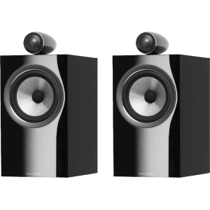 Bowers & Wilkins 705 S2 2-Way Premium HiFi Standmount Loudspeaker, Black - Pair