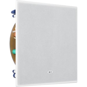 KEF Ci200QS UNI-Q 2 Square In-Wall Subwoofer White - Single