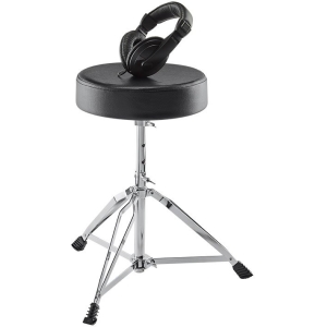 Alesis DRUMESSENTIALS Drum Throne and Headphones Add-On Pack