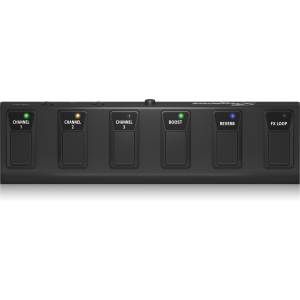 Behringer FSB106A Heavy-Duty 6-Button Footswitch with Metal Case and Control LED