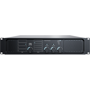 Optimal Audio Zone 4P 4 zone audio controller with DSP, amplification and WebApp