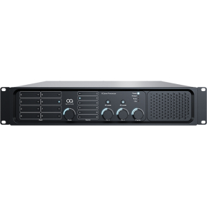 Optimal Audio Zone 8P 8 zone audio controller with DSP, amplification and WebApp