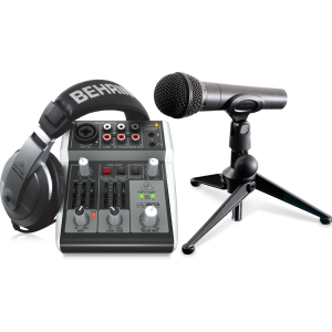 Behringer PODCASTUDIO2USB Recording packages computer audio