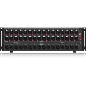 Behringer  S32  I/O Box with 32 Remote-Controllable Midas Preamps, 16 Outputs and AES50 Networking featuring Klark Teknik SuperMAC Technology