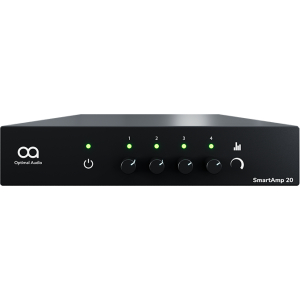 Optomal Audio SAMP20 4 x 125W amplifier with integral DSP