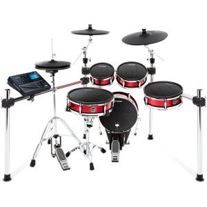 Alesis STRIKEKIT Eight-Piece Professional Electronic Drum Kit with Mesh Heads
